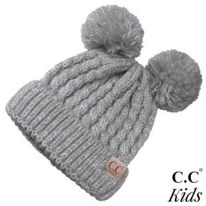 C.C. Pom Pom Beanie Size XS/S